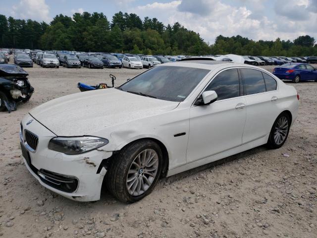  BMW 5 SERIES 2015 Белы