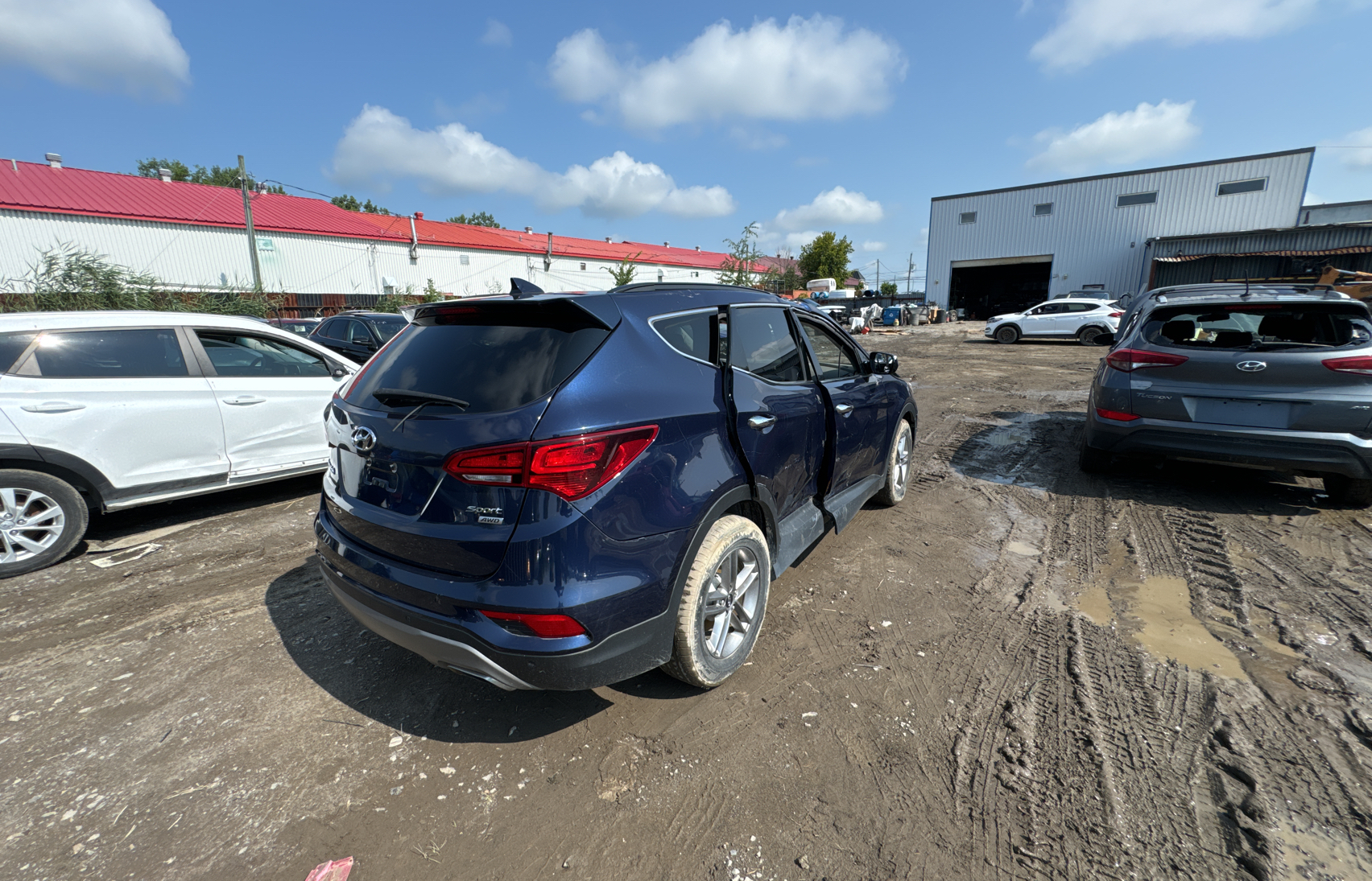 2017 Hyundai Santa Fe Sport vin: 5XYZUDLB7HG451867