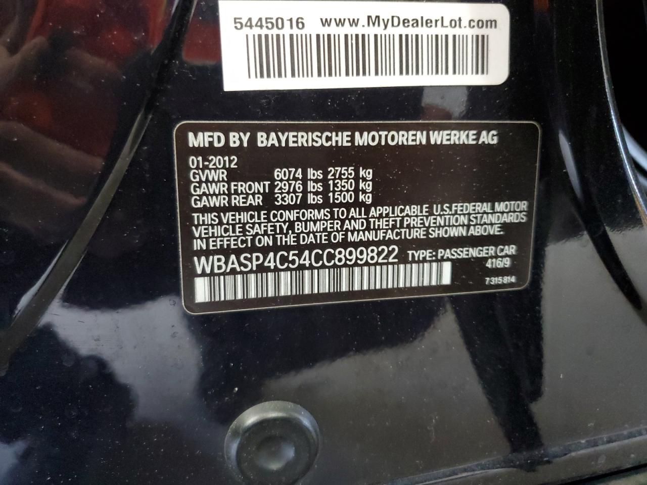 2012 BMW 5er - Image 15
