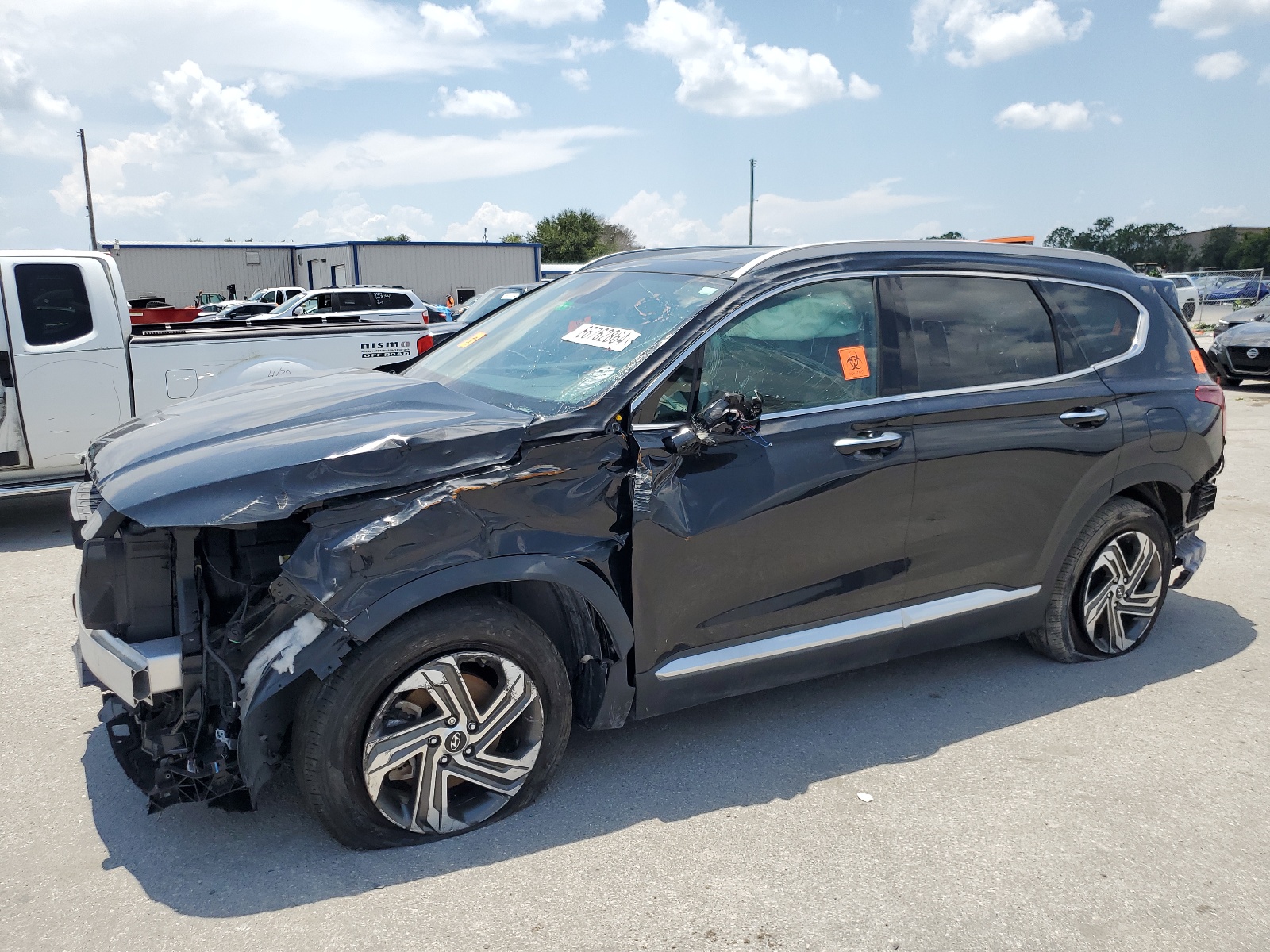 2022 Hyundai Santa Fe Sel vin: 5NMS34AJ3NH472165