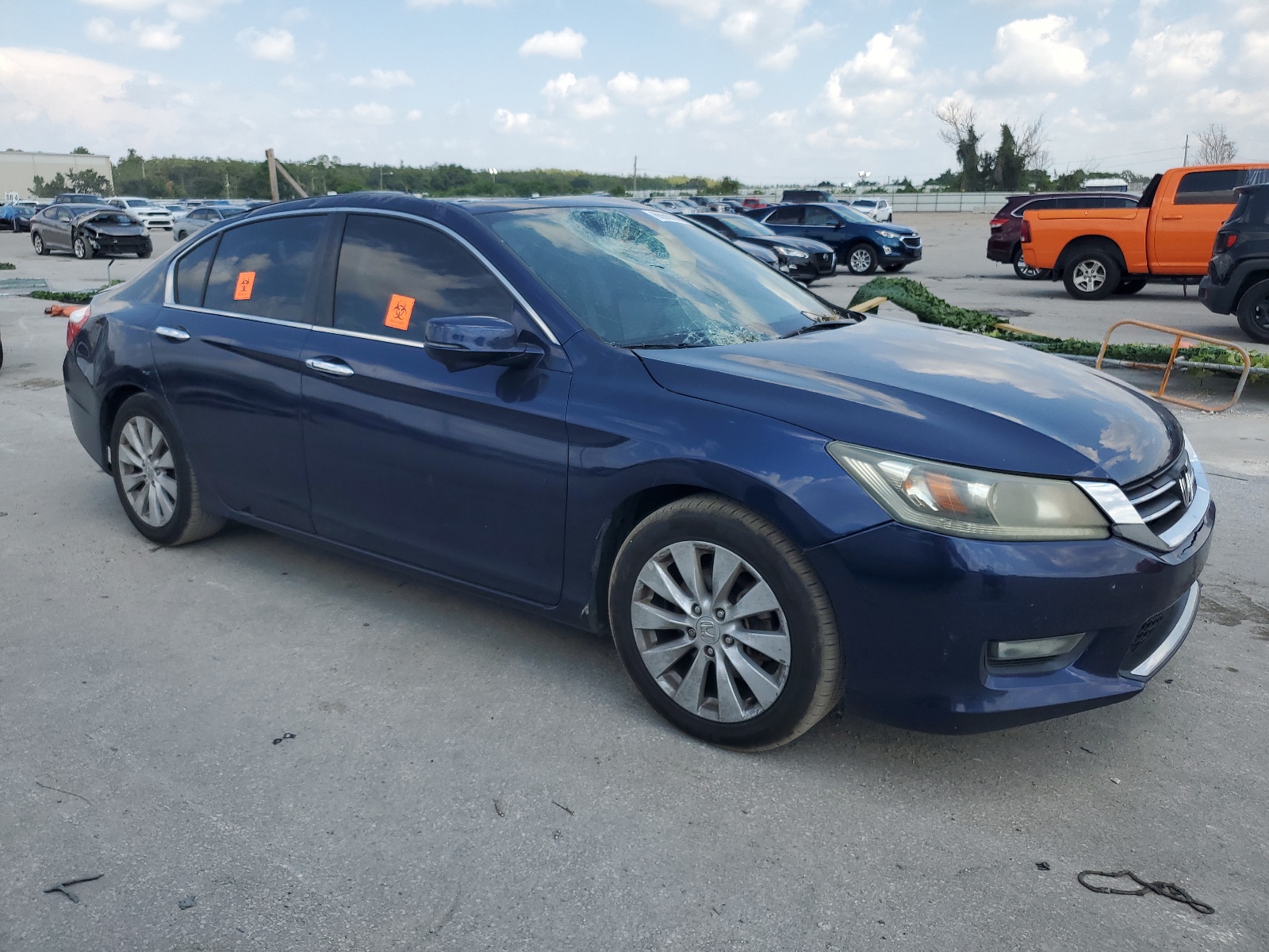 2015 Honda Accord Ex vin: 1HGCR2F78FA077335