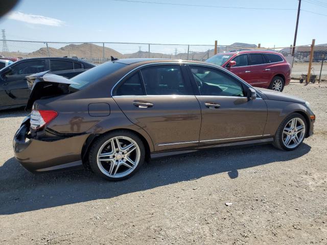  MERCEDES-BENZ C-CLASS 2014 Коричневий