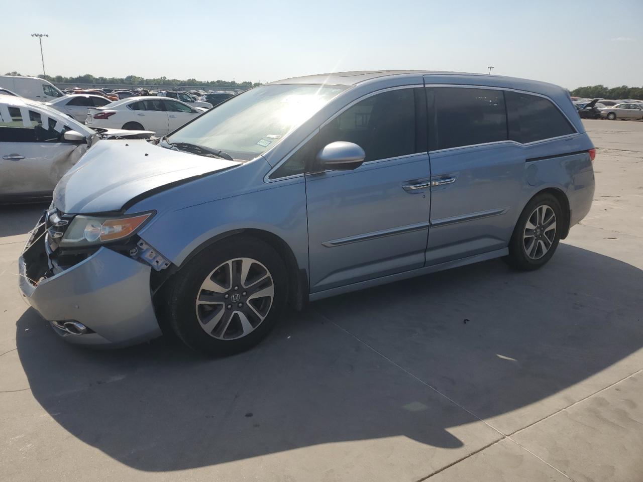 2014 Honda Odyssey Touring VIN: 5FNRL5H9XEB080396 Lot: 68343434