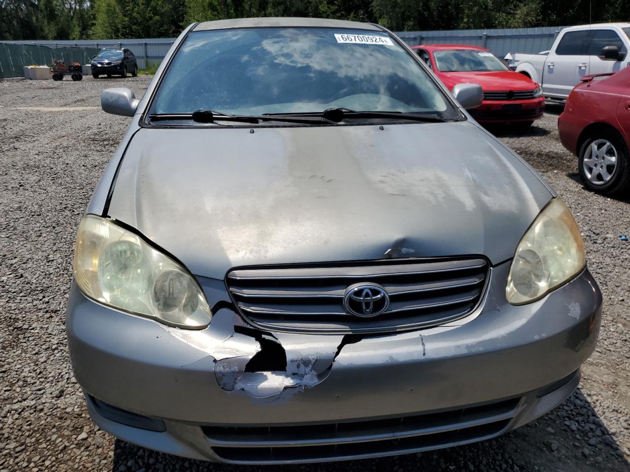 2003 Toyota Corolla Ce VIN: 1NXBR32E93Z008762 Lot: 66700924