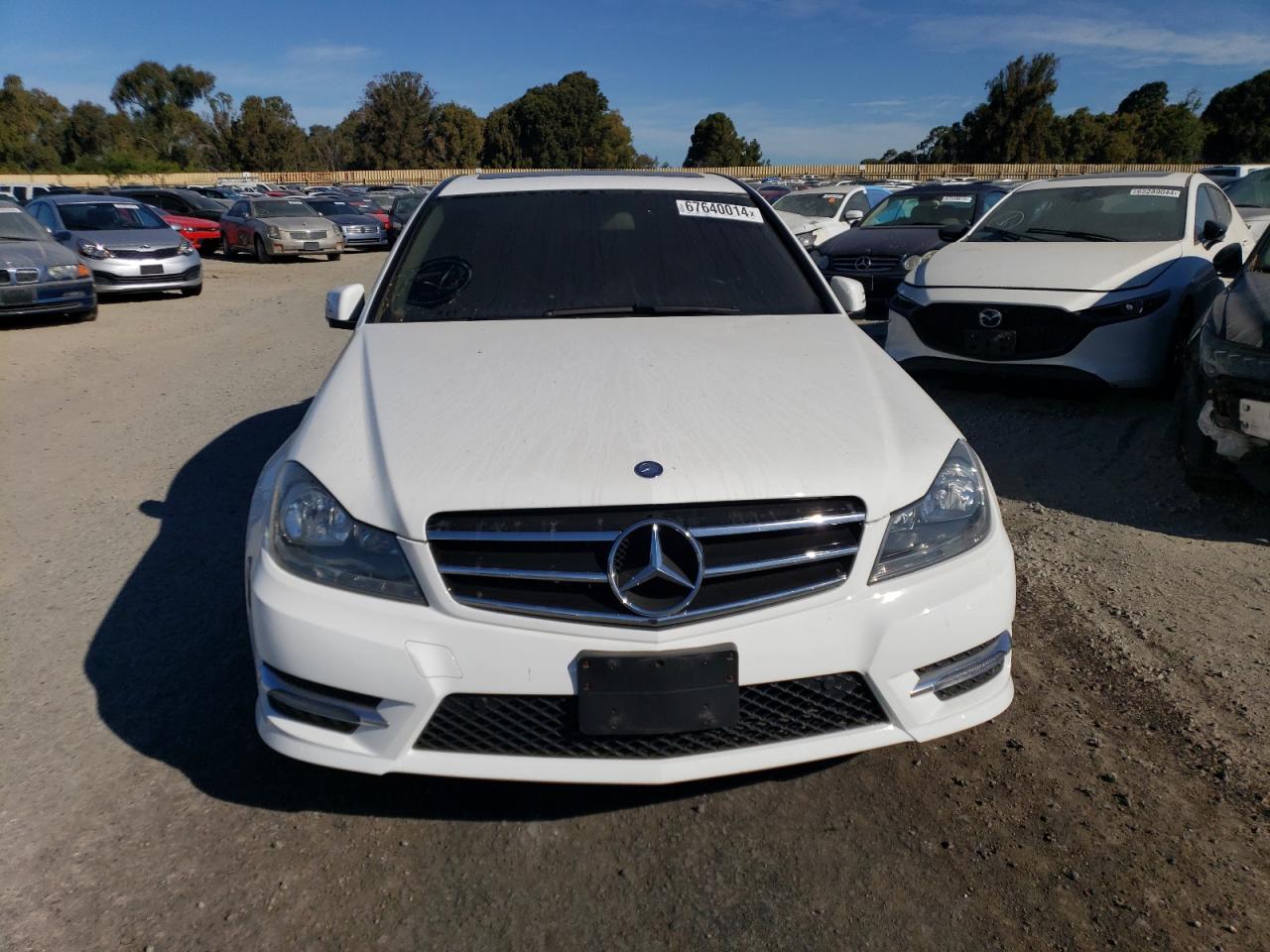 VIN WDDGF5HB4EA942494 2014 MERCEDES-BENZ C-CLASS no.5