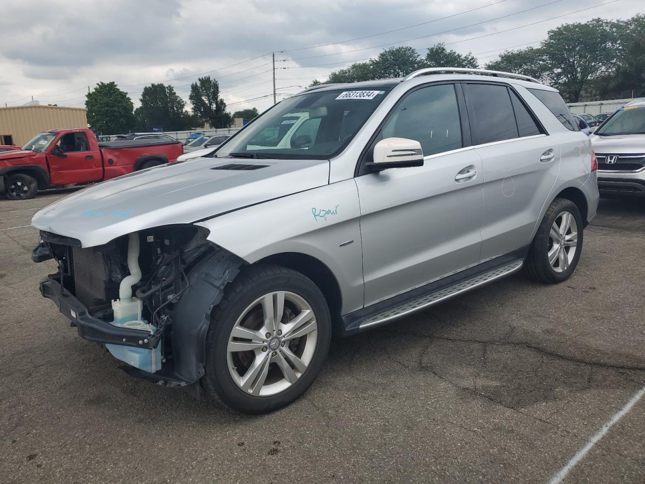 2012 Mercedes-Benz Ml 350 4Matic VIN: 4JGDA5HB1CA026697 Lot: 66313834