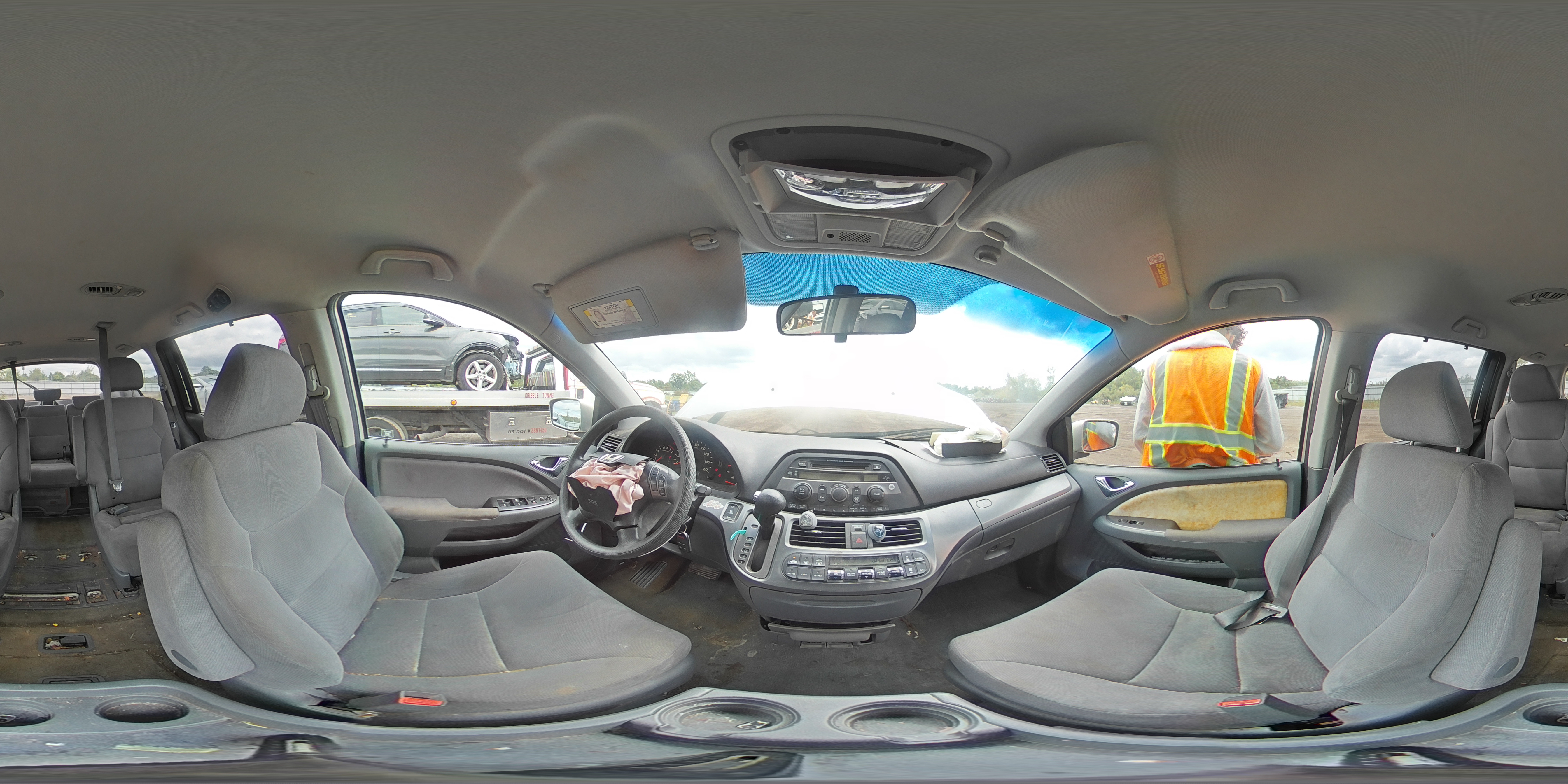 2007 Honda Odyssey Ex VIN: 5FNRL38417B440862 Lot: 68037264