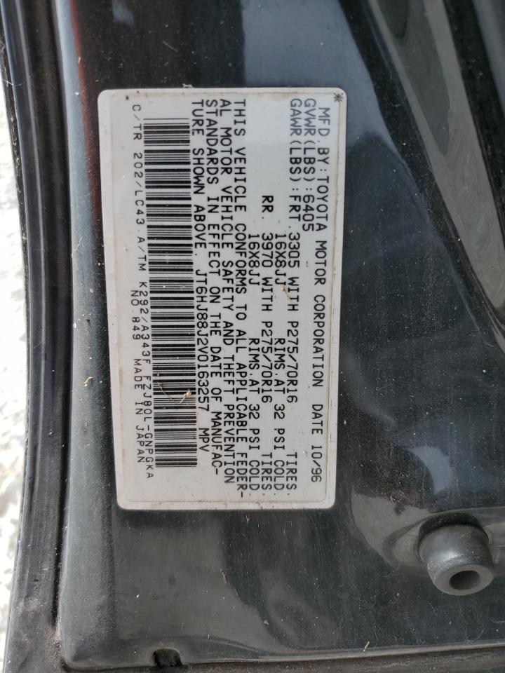 JT6HJ88J2V0163257 1997 Lexus Lx 450