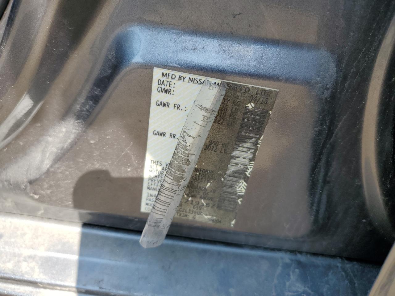 2016 Nissan Altima 2.5 VIN: 1N4AL3APXGC219362 Lot: 68580344