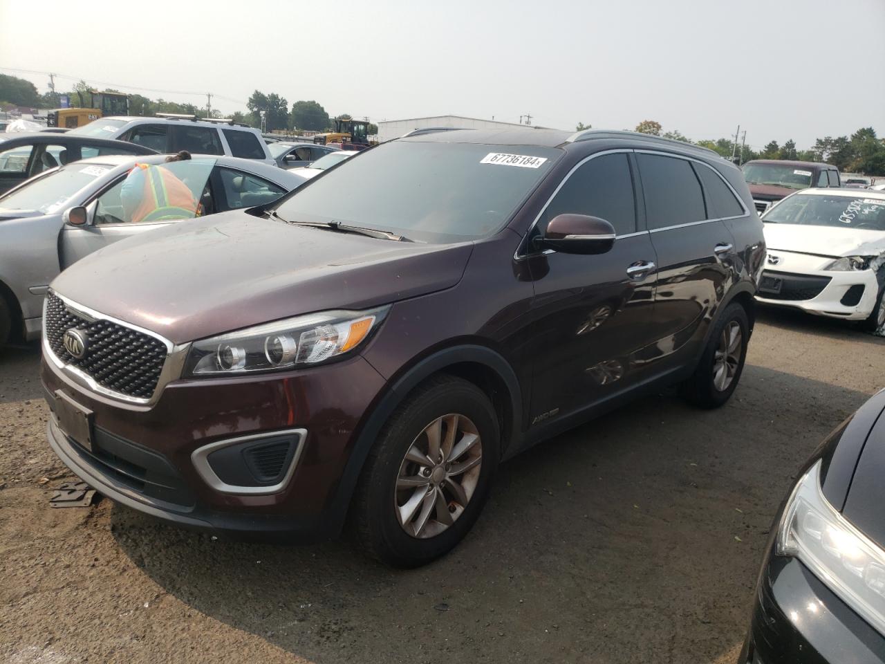 2016 Kia Sorento Lx VIN: 5XYPGDA56GG069260 Lot: 67736184