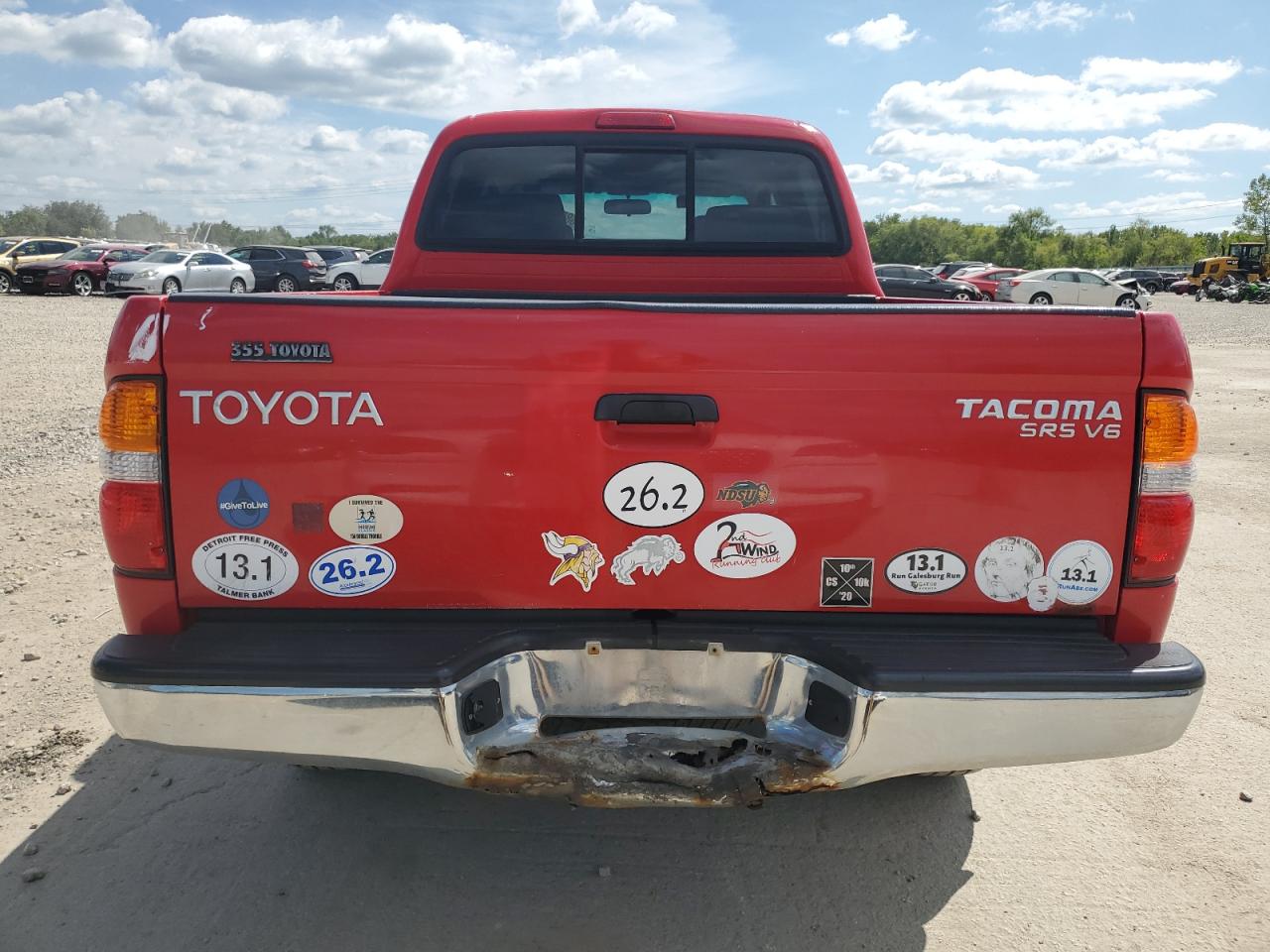 2001 Toyota Tacoma Double Cab VIN: 5TEHN72N01Z763711 Lot: 68529954