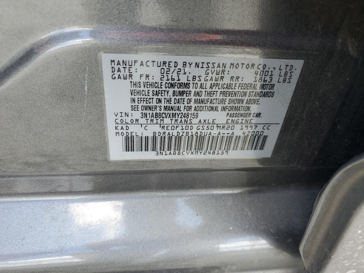 2021 Nissan Sentra - Image 14
