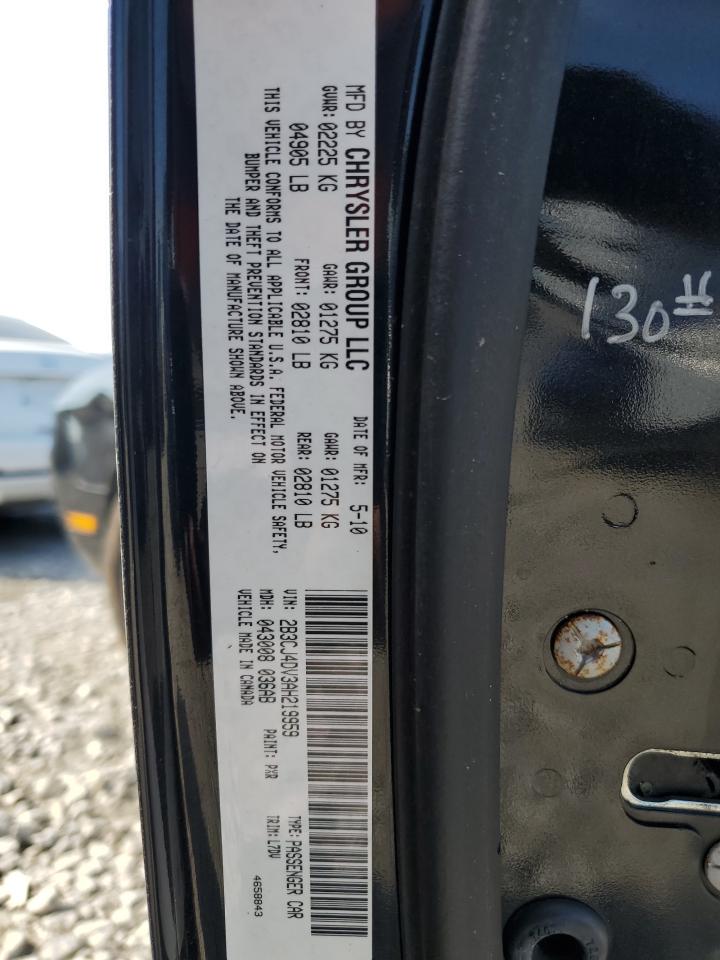 2010 Dodge Challenger Se VIN: 2B3CJ4DV3AH219959 Lot: 62610684