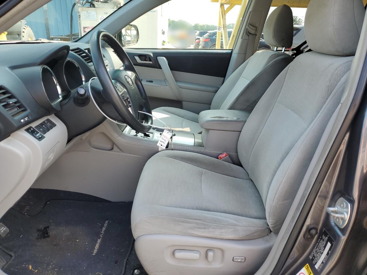 2012 Toyota Highlander Base VIN: 5TDBK3EH2CS126204 Lot: 66036734