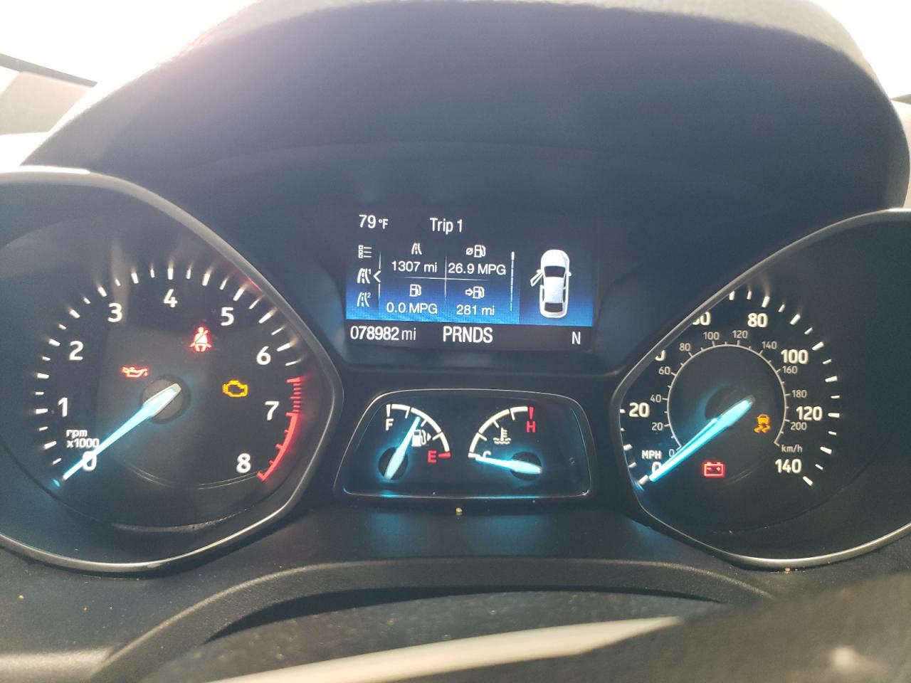 2018 Ford Escape S VIN: 1FMCU0F76JUA79718 Lot: 67120784