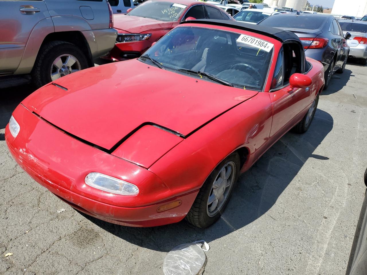 1992 Mazda Mx-5 Miata VIN: JM1NA3513N1329850 Lot: 66701984