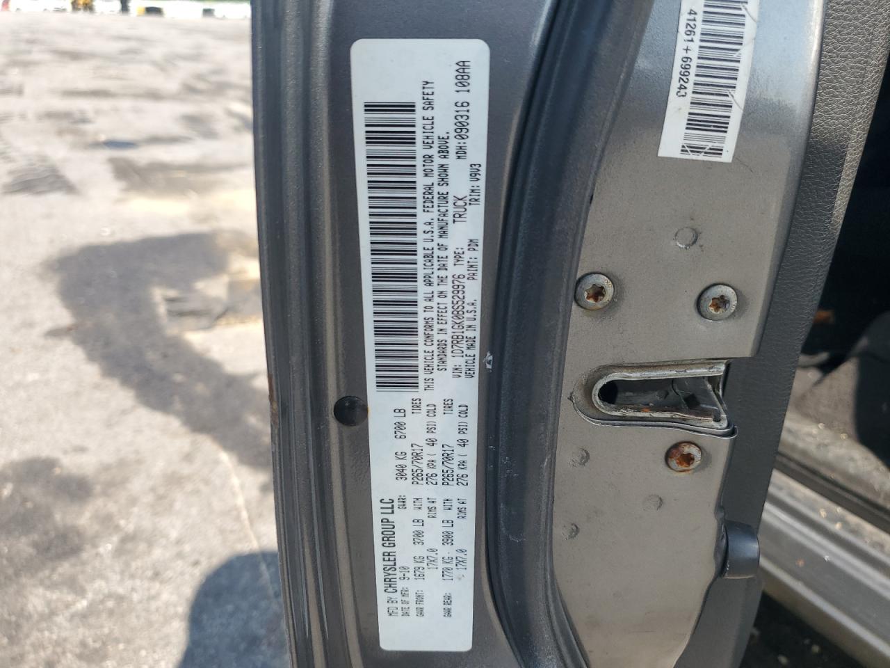 2011 Dodge Ram 1500 VIN: 1D7RB1GK0BS529976 Lot: 65514644