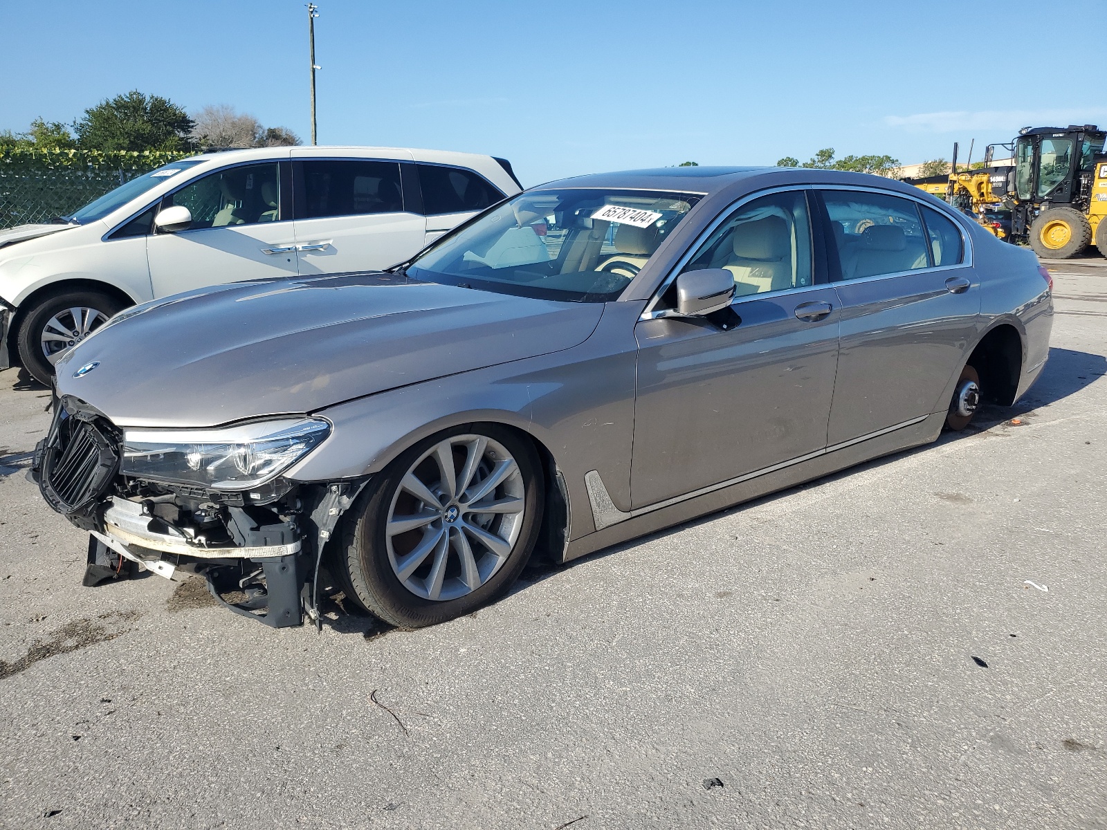 2018 BMW 740 I vin: WBA7E2C57JG743022