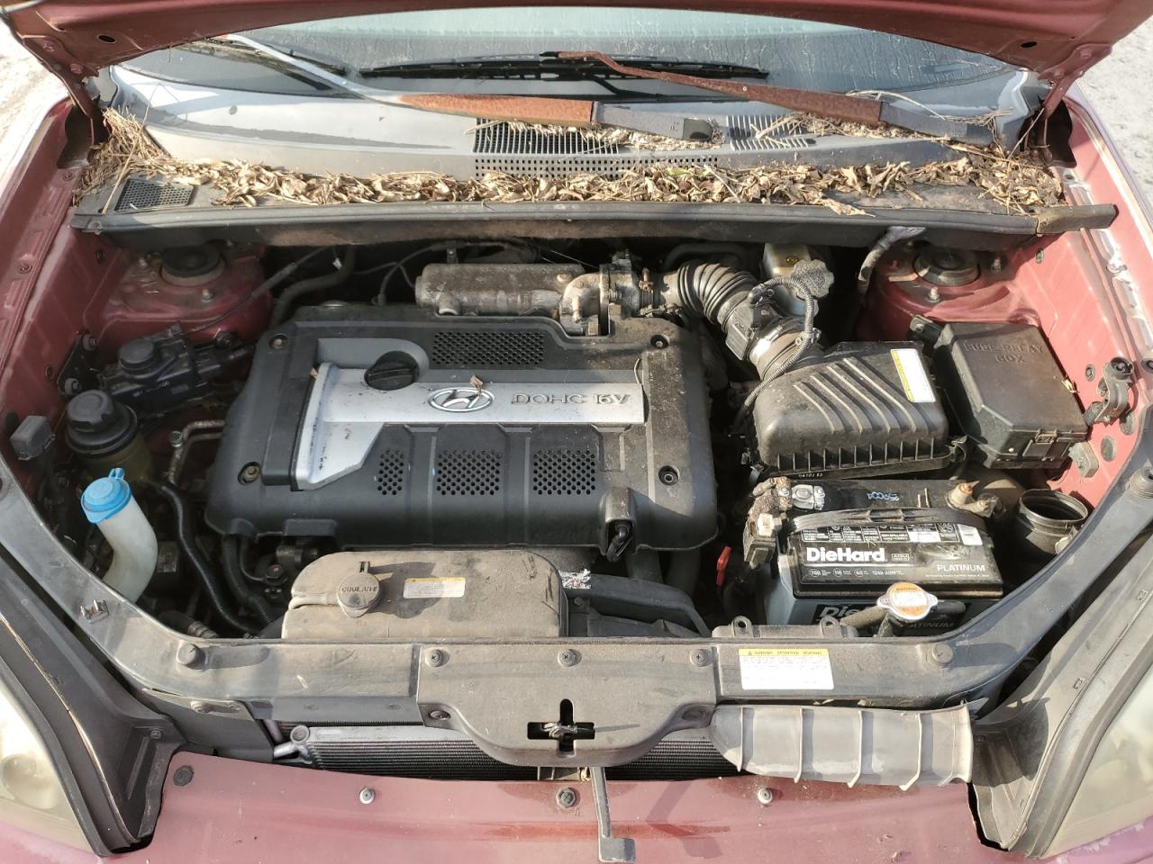 2005 Hyundai Tucson Gl VIN: KM8JM12B95U107105 Lot: 66373104