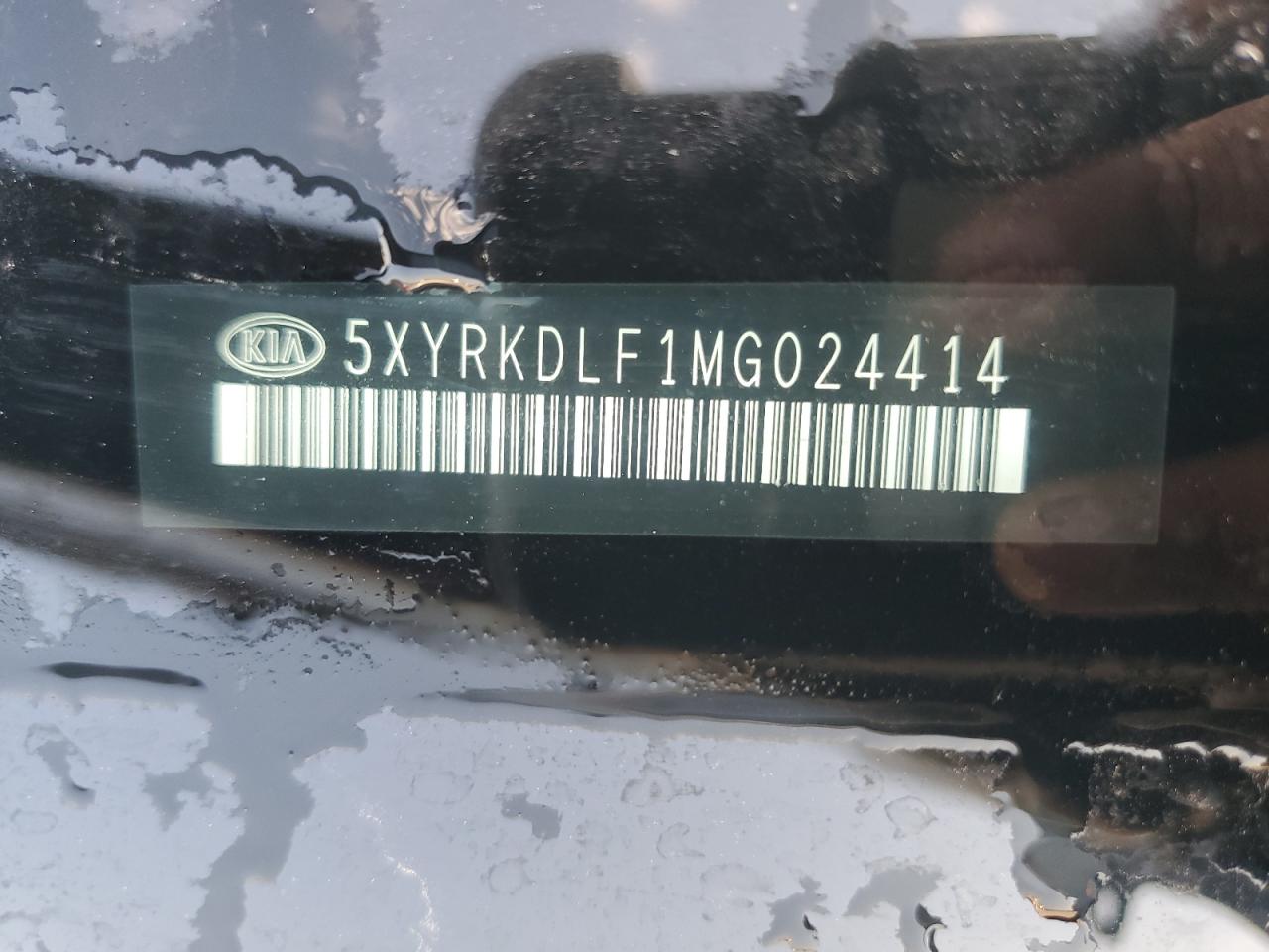 5XYRKDLF1MG024414 2021 Kia Sorento Sx