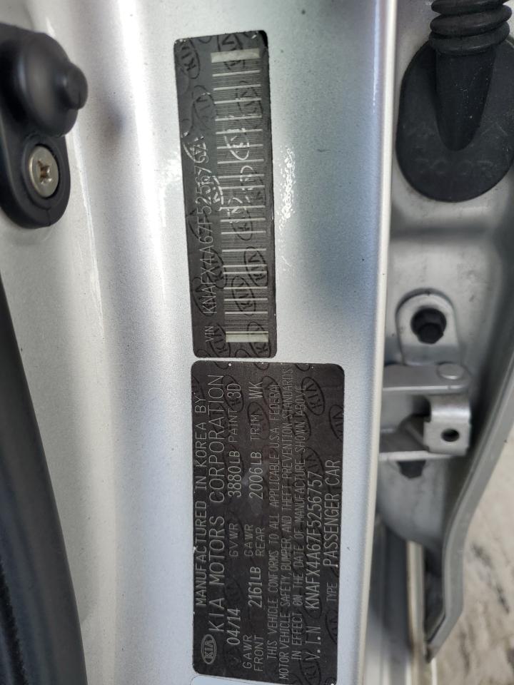 2015 Kia Forte Lx VIN: KNAFX4A67F5256757 Lot: 69649524