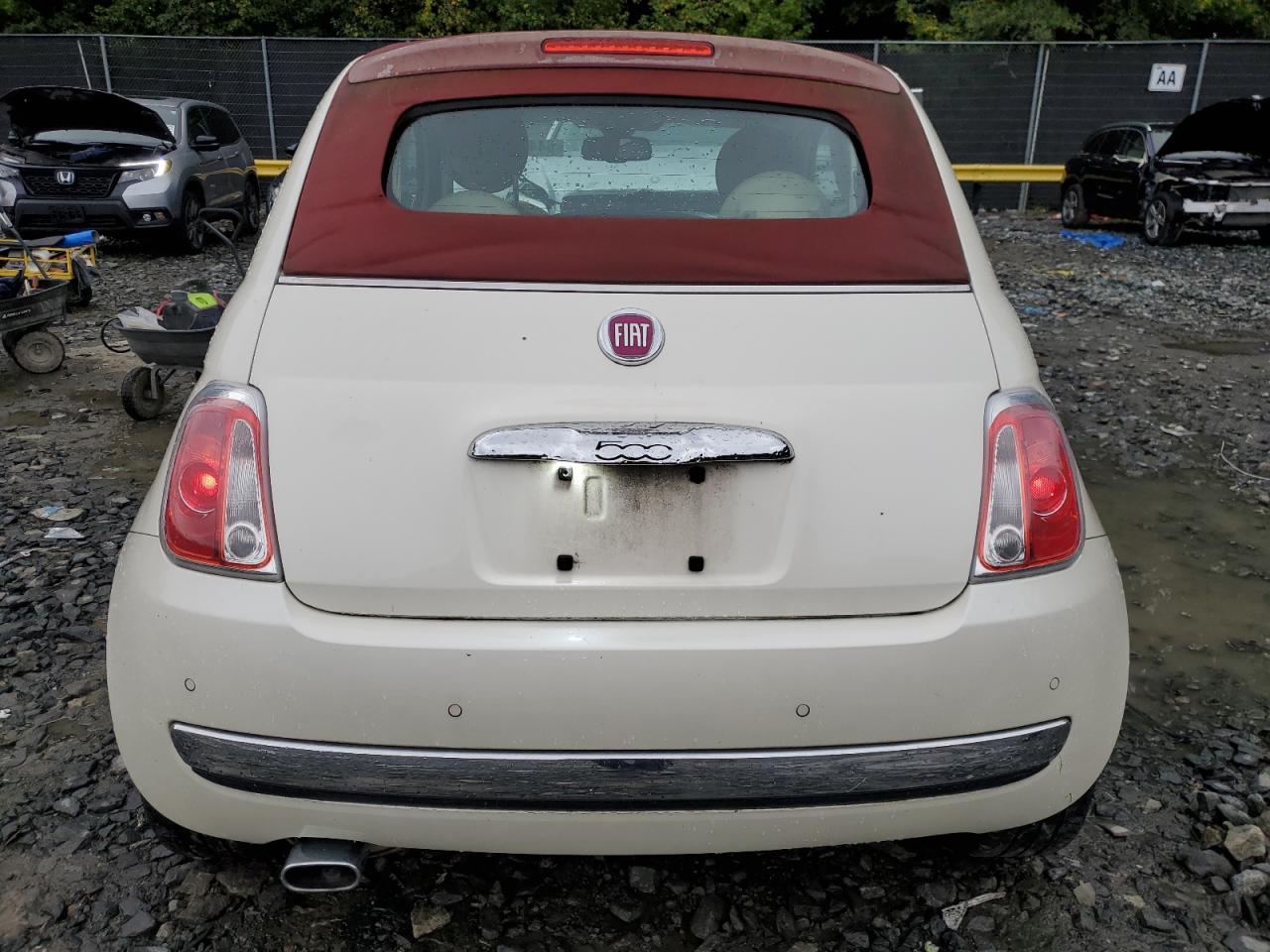 2013 Fiat 500 Lounge VIN: 3C3CFFER0DT615568 Lot: 64484734