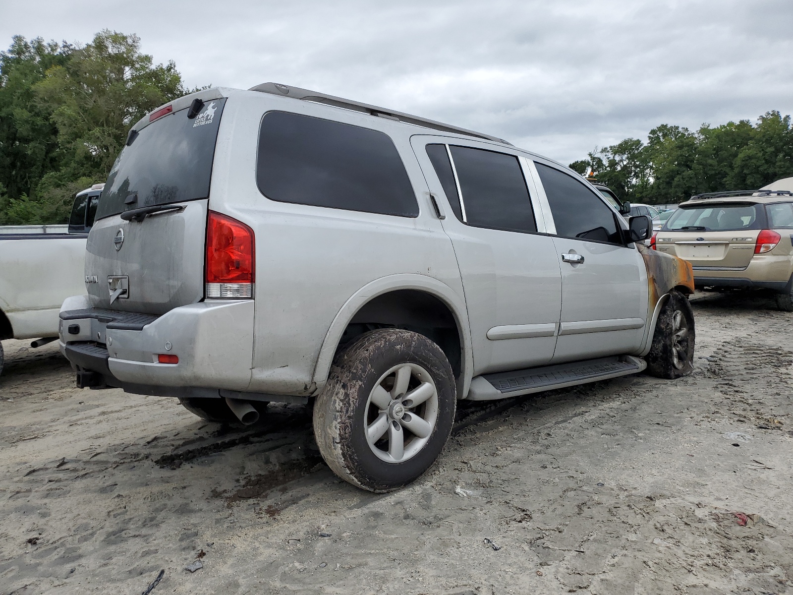 5N1AA0ND6CN606080 2012 Nissan Armada Sv