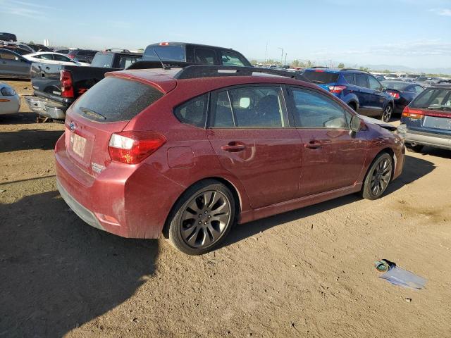  SUBARU IMPREZA 2014 Червоний