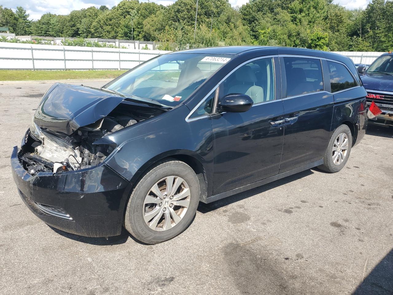 5FNRL5H49EB127390 2014 Honda Odyssey Ex