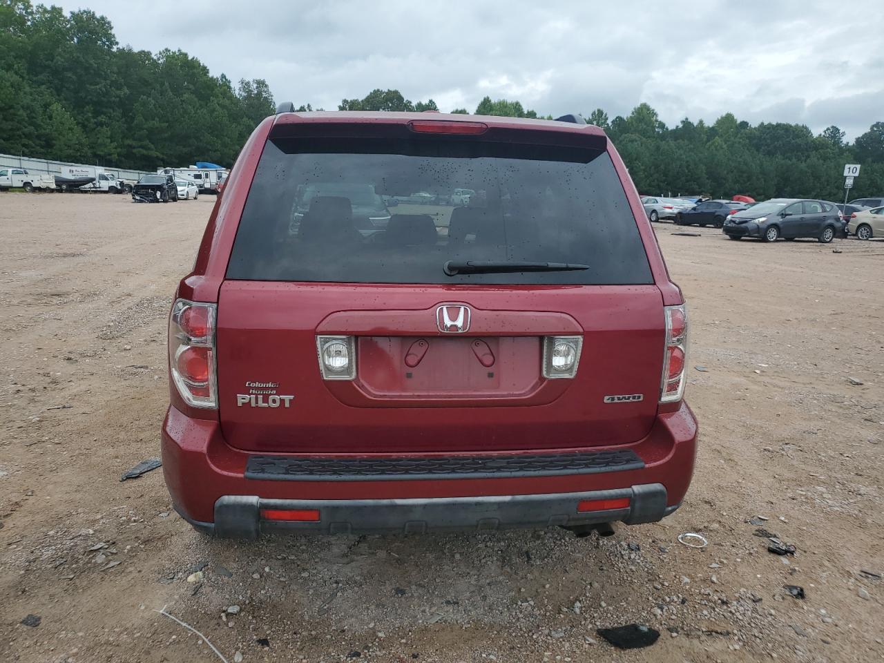 2006 Honda Pilot Ex VIN: 5FNYF18596B015193 Lot: 66397034