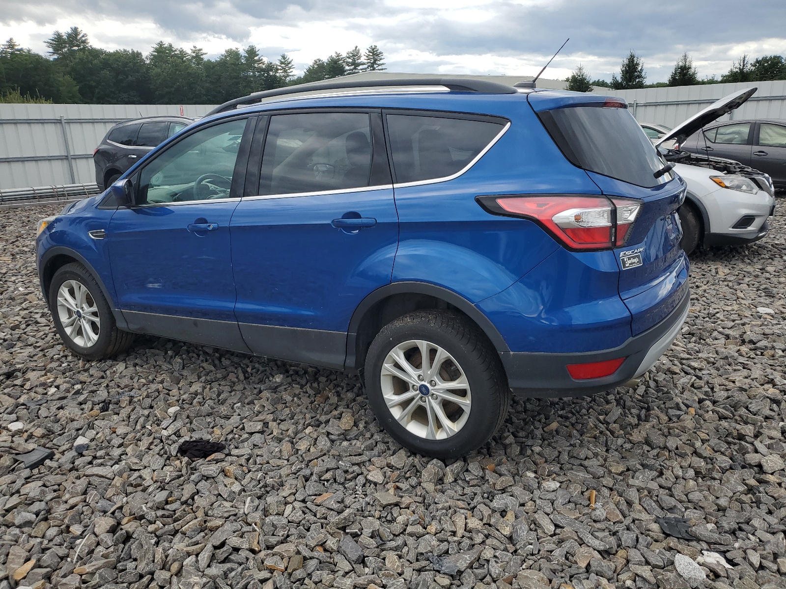 2018 Ford Escape Se vin: 1FMCU9GD6JUD40015