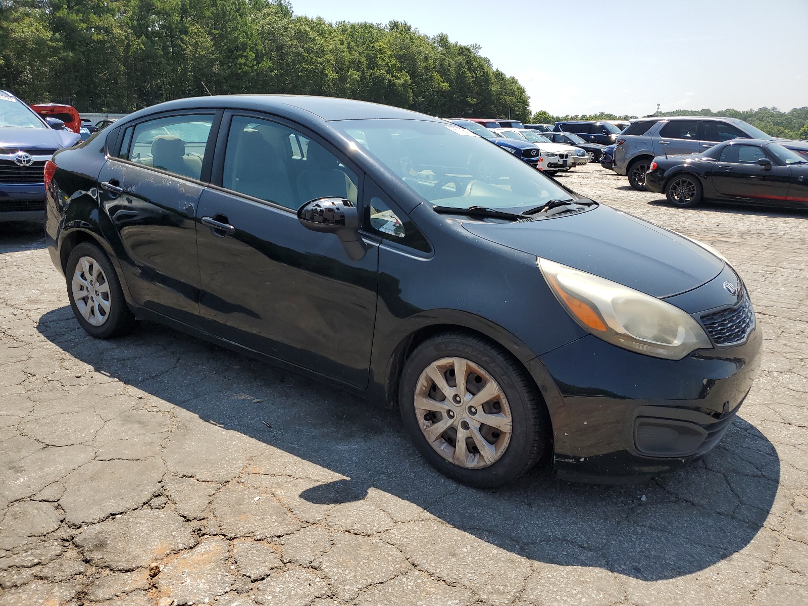 2015 Kia Rio Lx vin: KNADM4A30F6484261