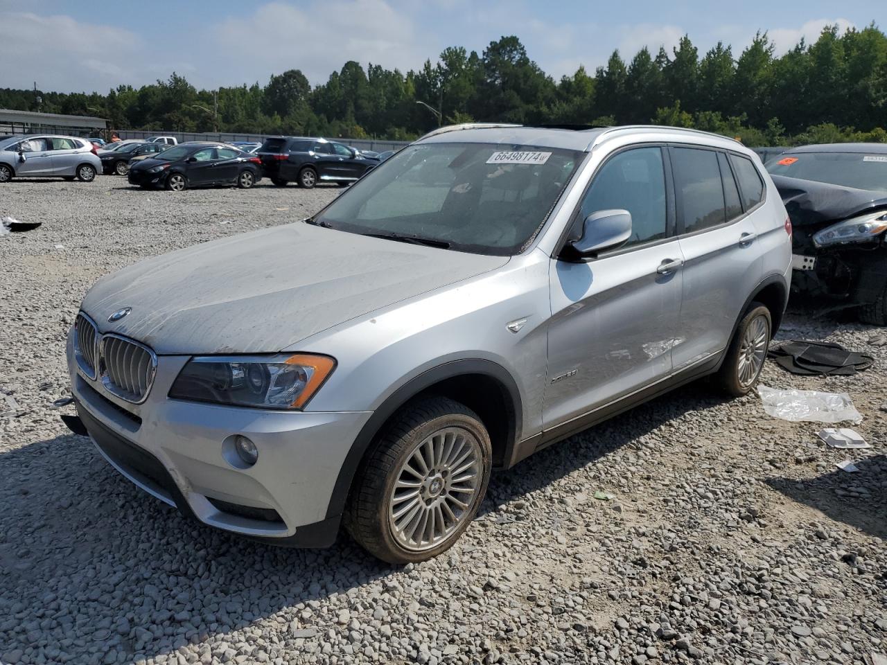 2013 BMW X3 xDrive28I VIN: 5UXWX9C56D0A30550 Lot: 66498174