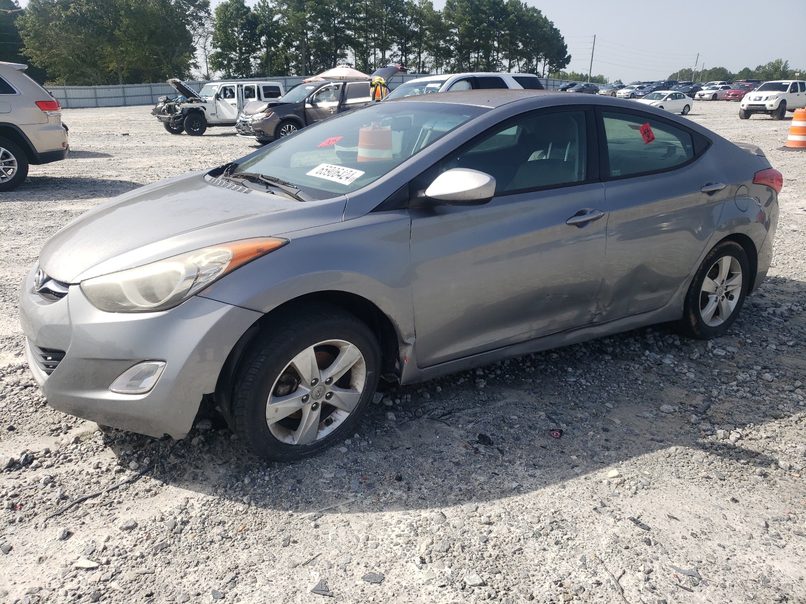 2013 Hyundai Elantra Gls vin: KMHDH4AE7DU999366