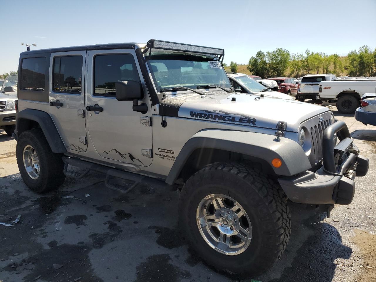 2013 Jeep Wrangler Unlimited Sport VIN: 1C4BJWDGXDL658977 Lot: 66094274