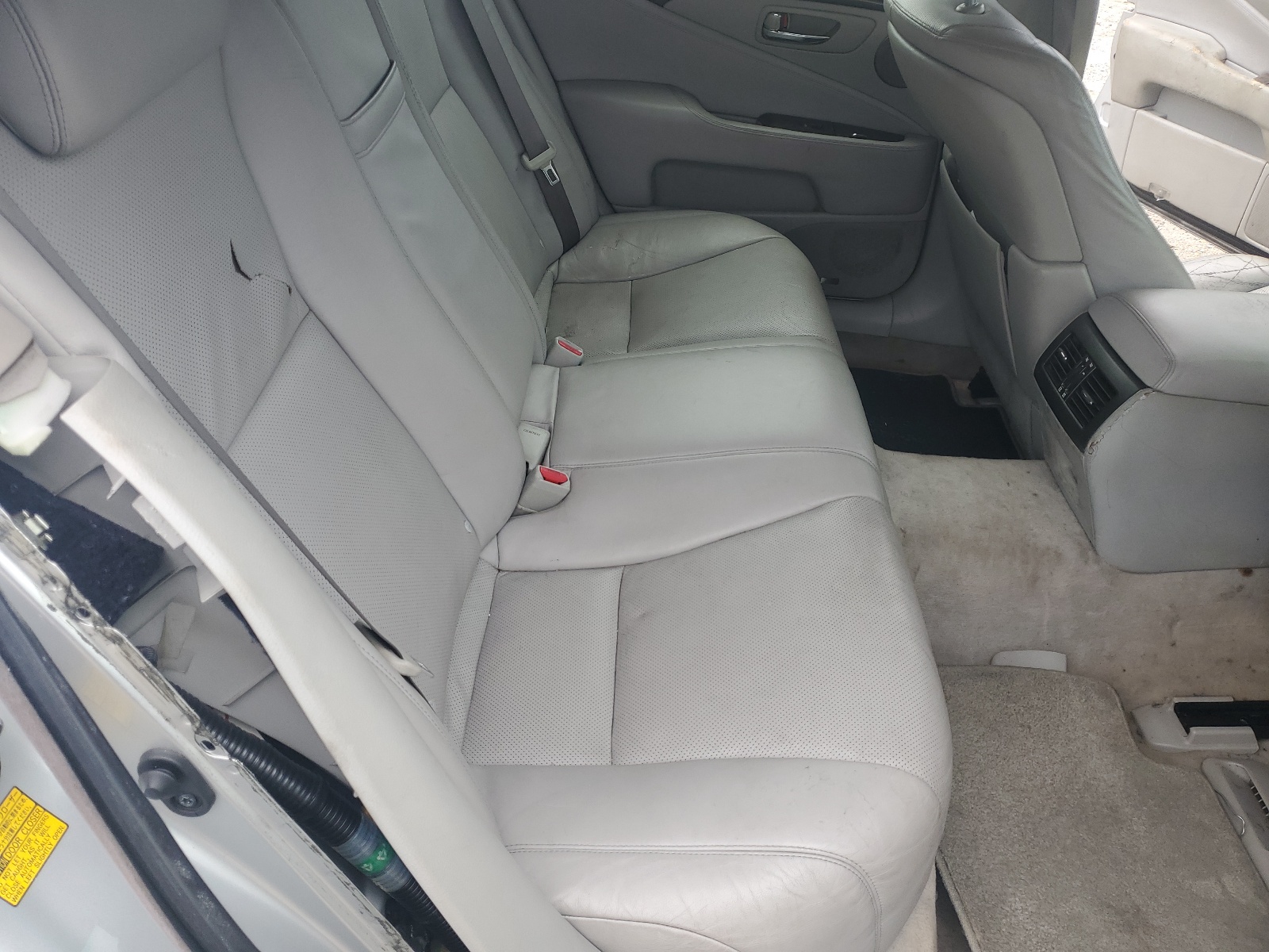 JTHBL46F675029887 2007 Lexus Ls 460