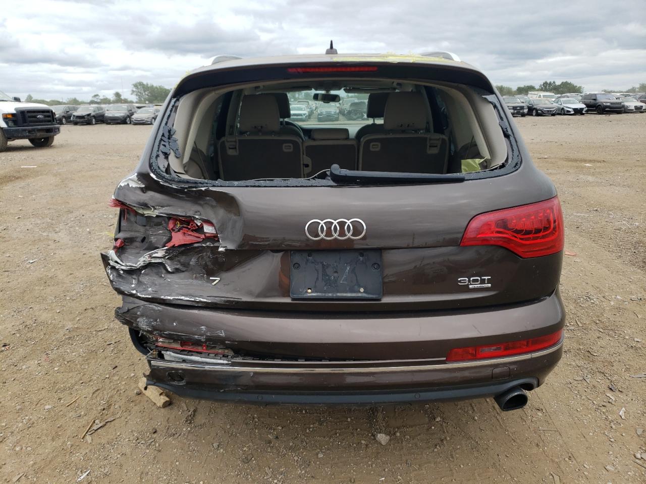 2014 Audi Q7 Premium Plus VIN: WA1LGAFE4ED019114 Lot: 66010694