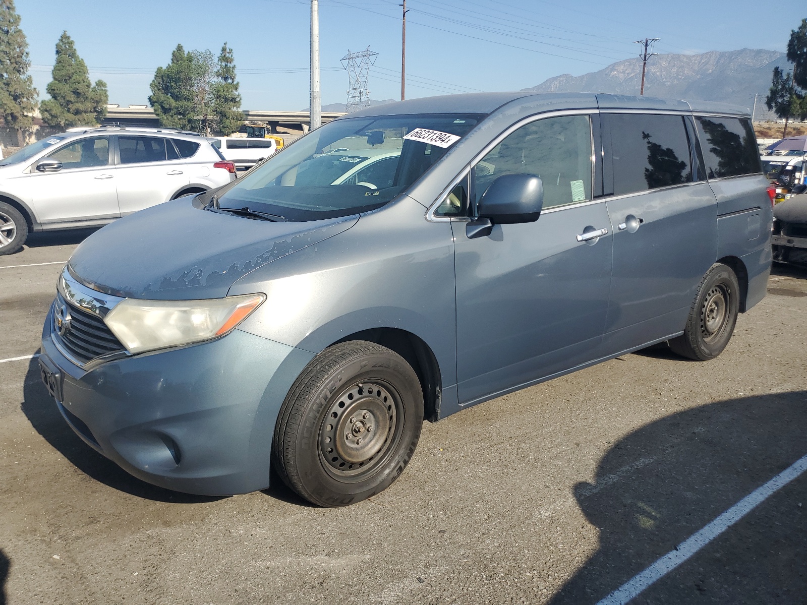 2012 Nissan Quest S vin: JN8AE2KP8C9031643