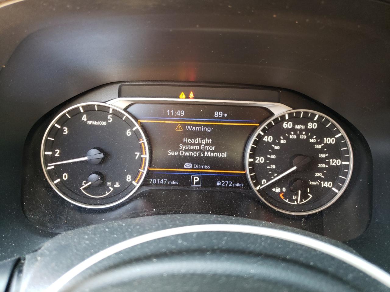 2019 Nissan Altima Sl VIN: 1N4BL4EW4KC221872 Lot: 57744684