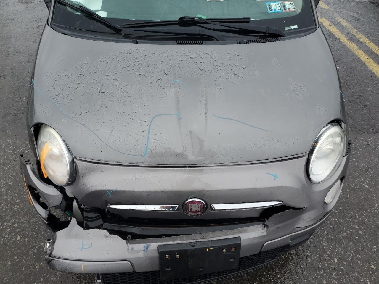 2012 Fiat 500 Pop VIN: 3C3CFFAR7CT277266 Lot: 64925174