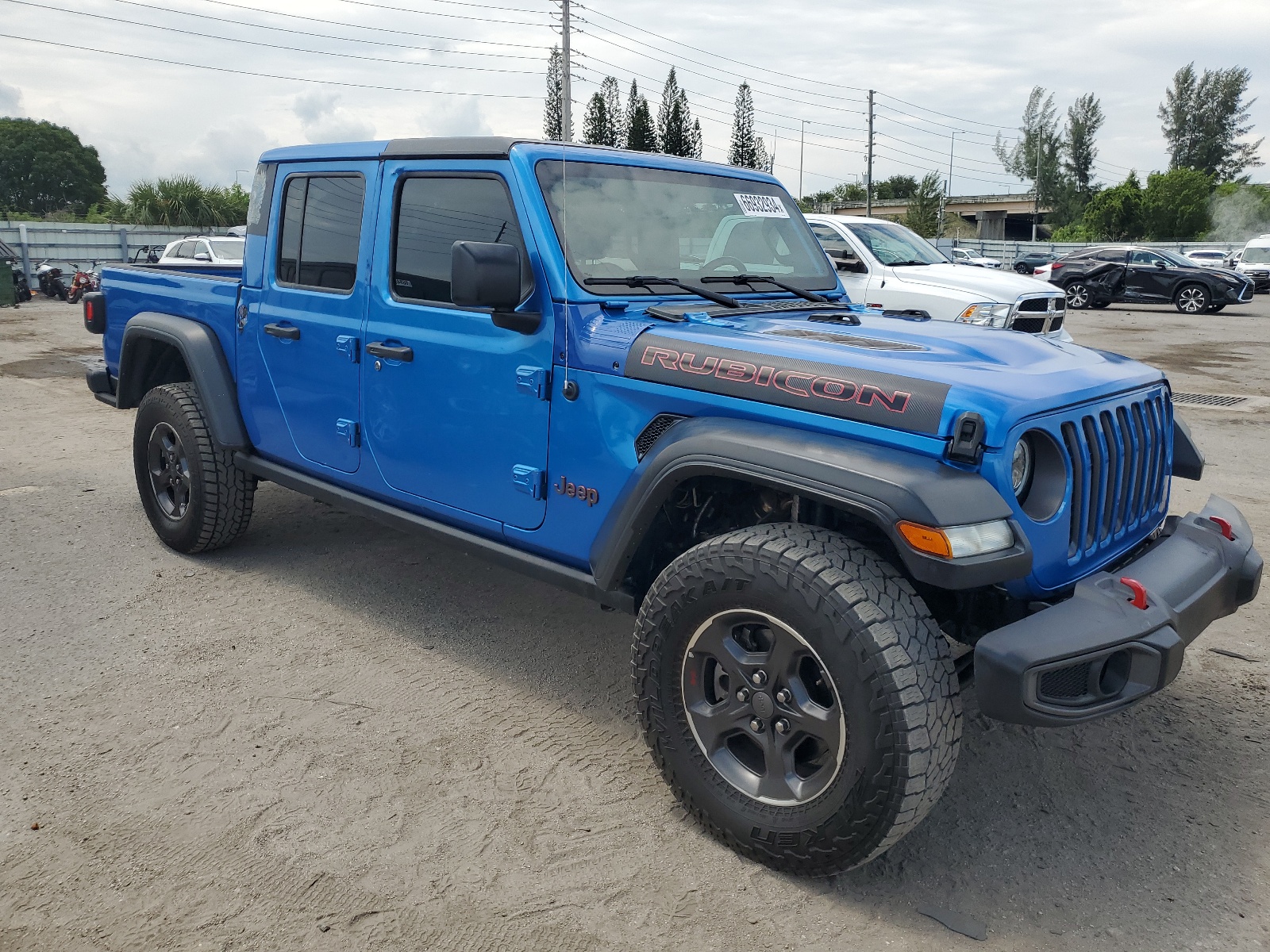 2022 Jeep Gladiator Rubicon vin: 1C6JJTBG1NL135515