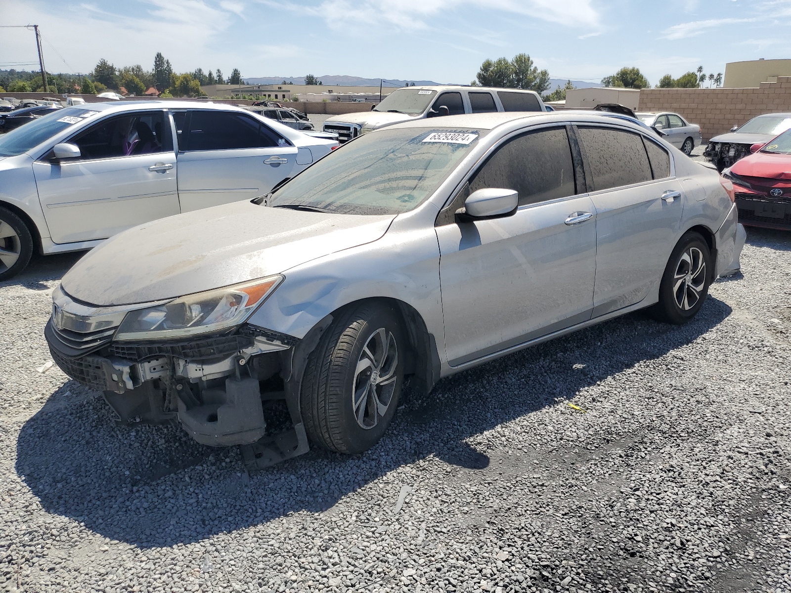 2017 Honda Accord Lx vin: 1HGCR2F38HA250786