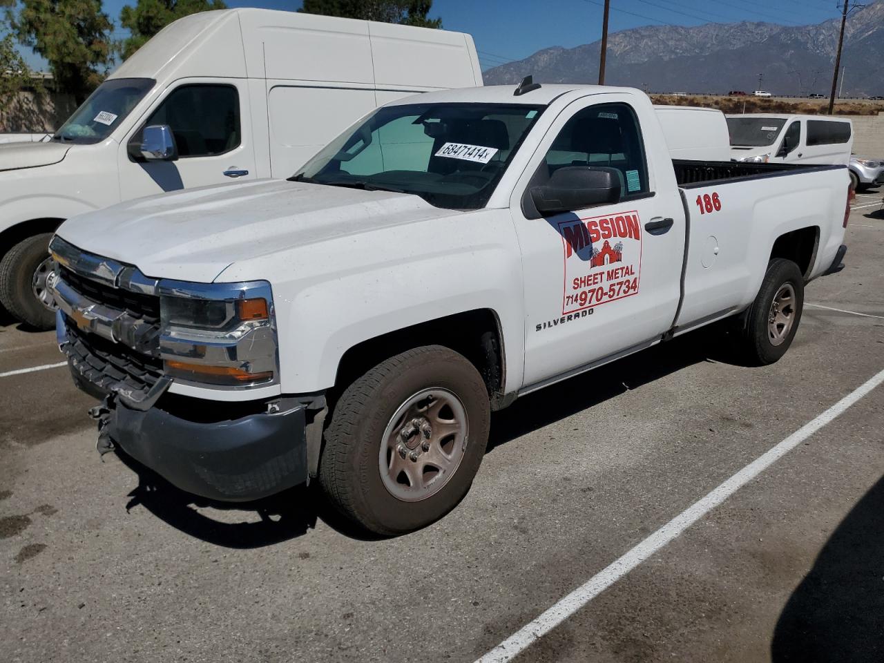 2017 Chevrolet Silverado C1500 VIN: 1GCNCNEC8HZ338492 Lot: 68471414