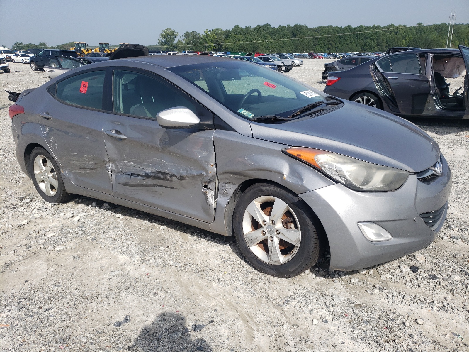 2013 Hyundai Elantra Gls vin: KMHDH4AE7DU999366