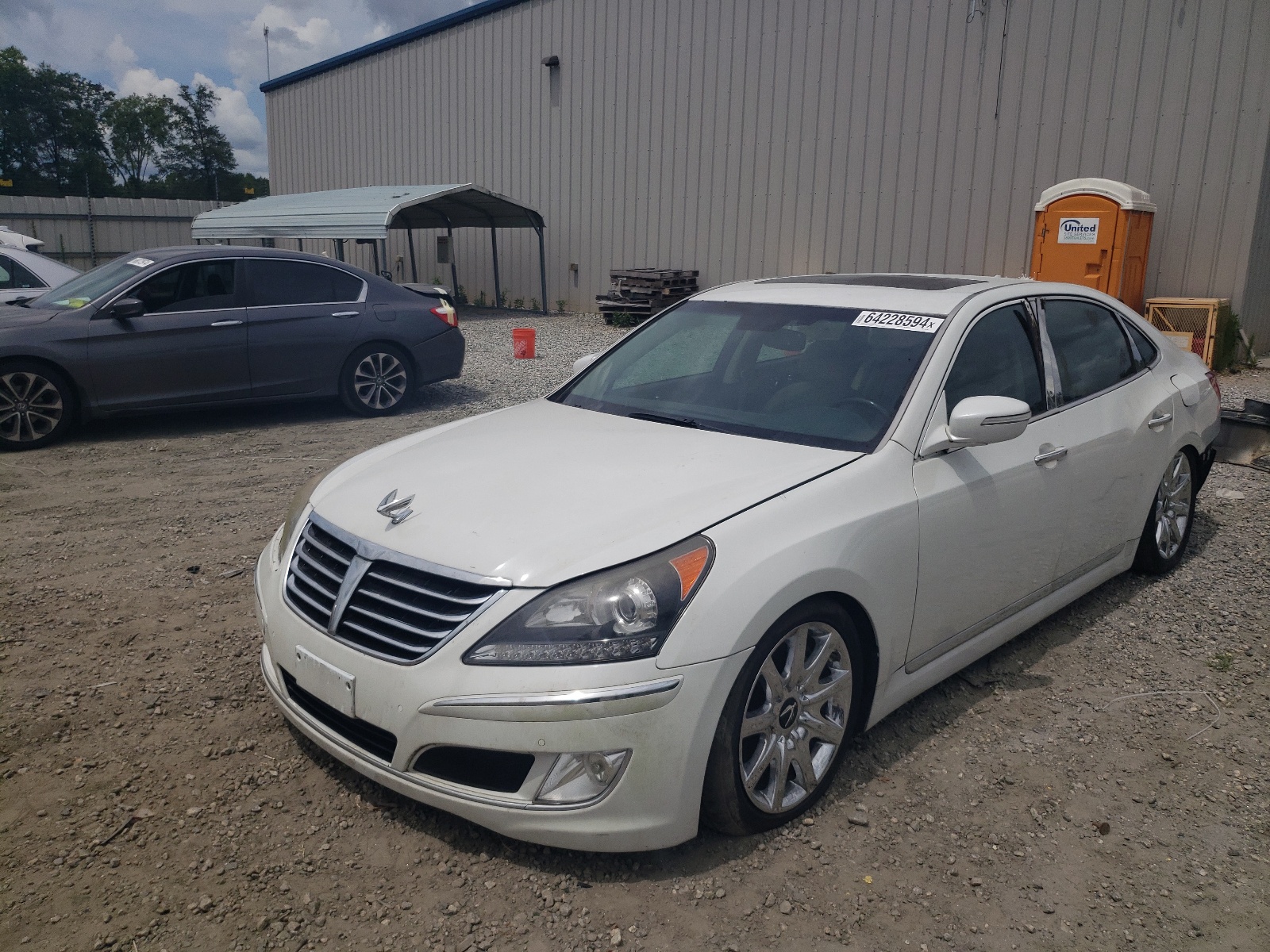 2012 Hyundai Equus Signature vin: KMHGH4JH9CU045742