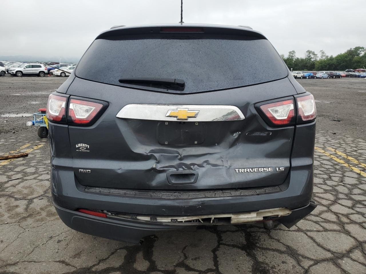 1GNKVFKD6EJ268637 2014 Chevrolet Traverse Ls