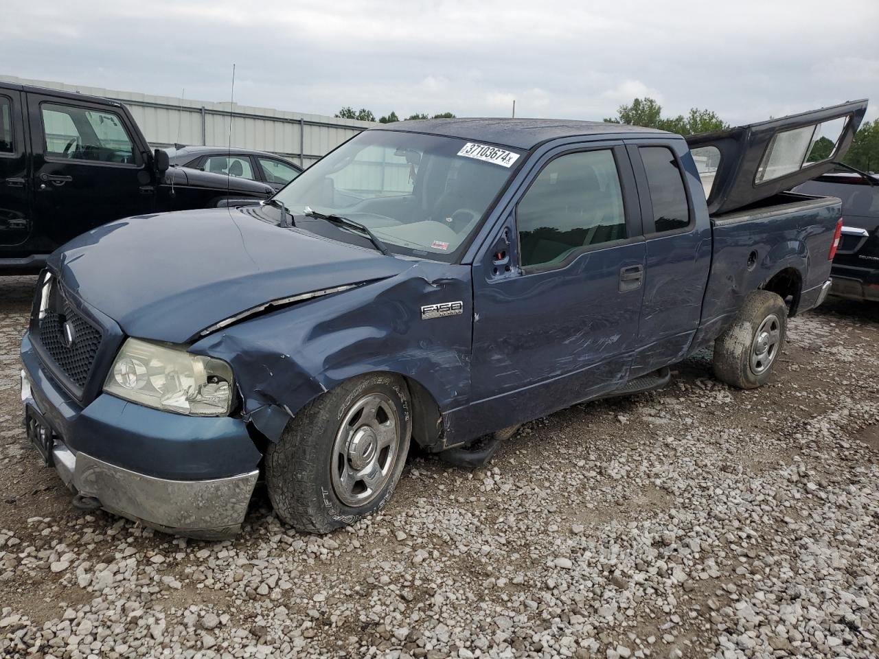 2005 Ford F150 VIN: 1FTRX14WX5NA31872 Lot: 37103674