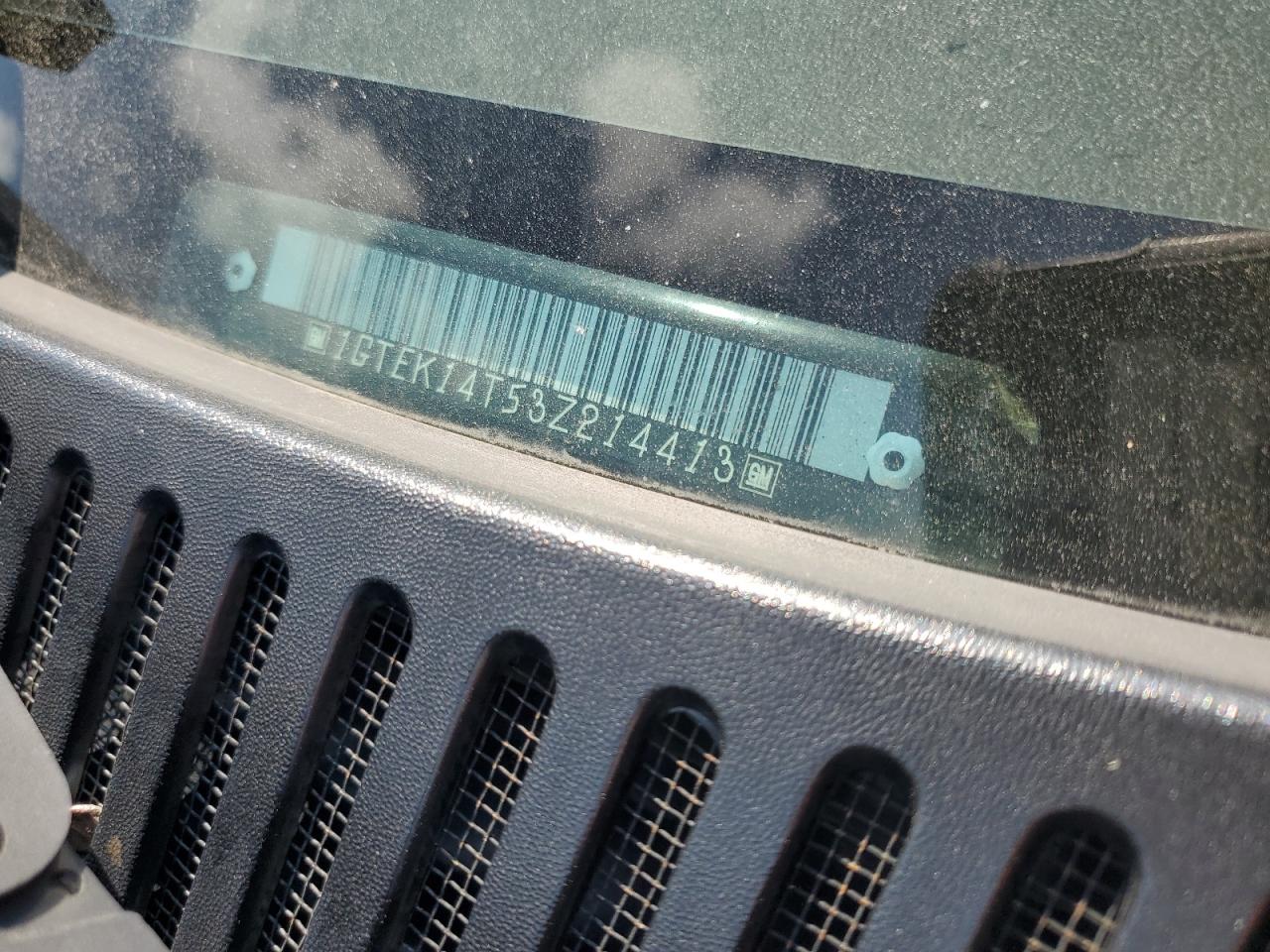 2003 GMC New Sierra K1500 VIN: 1GTEK14T53Z214413 Lot: 65457614