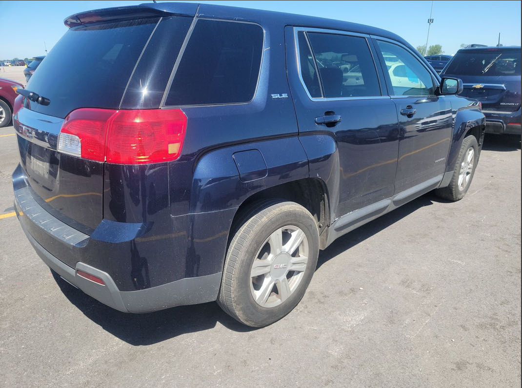 2015 GMC Terrain Sle vin: 2GKALMEK4F6376833