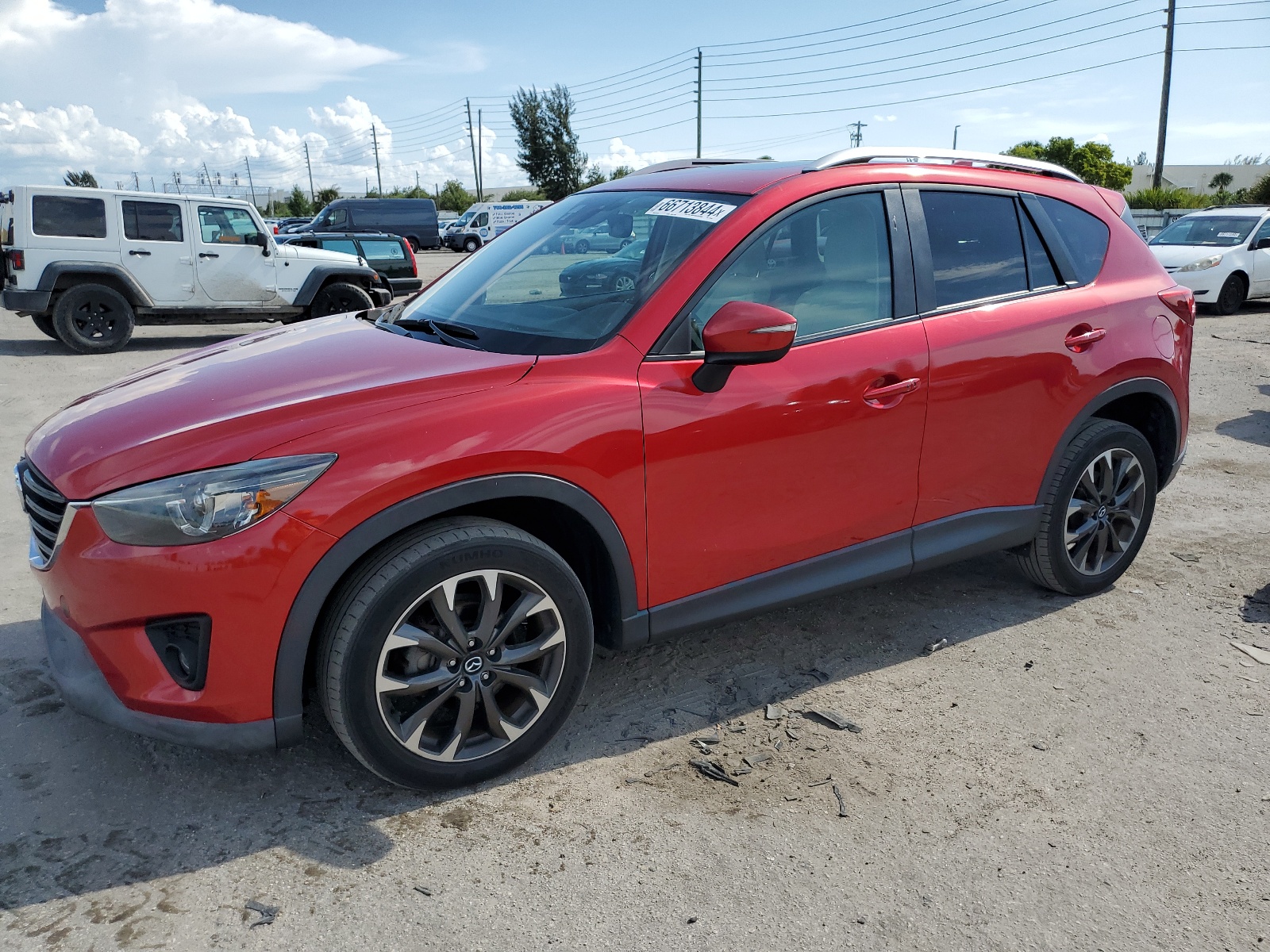 2016 Mazda Cx-5 Gt vin: JM3KE4DY3G0756540